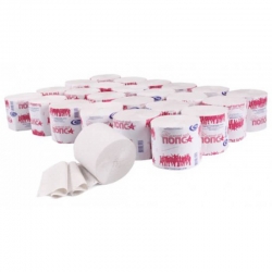 Туалетний папір сіра одношарова без гільзи B901