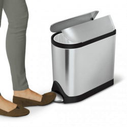 Ведро с педалью 10л FPP BUTTERFLY CW1899