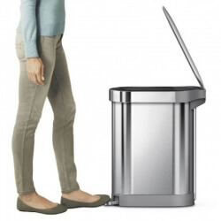 Урна з педаллю 45л FPP SLIM CW2044