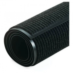 Грязезащитный коврик Дабл Стрипт 90*500 черный