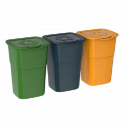 Набор мусорных контейнеров ECO 3 20033