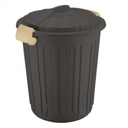 Бак для мусора IRAK PLASTIK LUXURY 73 л