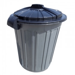 Бак для мусора IRAK PLASTIK LUXURY 73 л