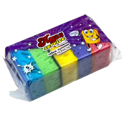 Кухонные губки КУЗЯ Service пористые, 5 шт.