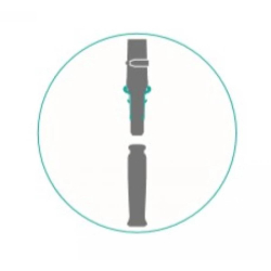 Щітка для зняття павутиння Lampo вигнута 00005000E