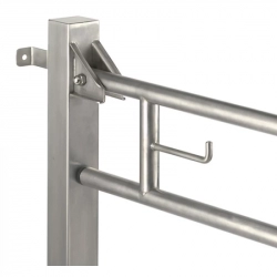 Поручень для осіб з інвалідністю стіна-підлога вертикальний MEDINOX