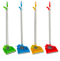 Комплект для прибирання "Ледар ЕКО" совок + щітка з короткою щетиною AF201