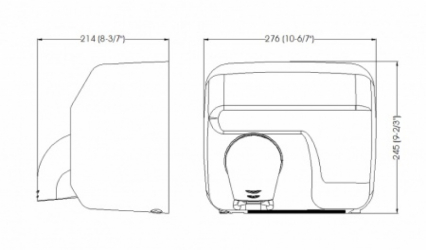 Cушарка для рук E05ACS