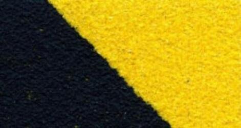 Протиковзка стрічка Heskins H3401D, чорна-жовта, стандартна, 25 мм