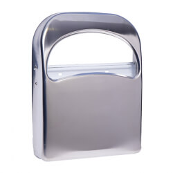 Держатель накладок на унитаз 1/4, нерж. металл, матовый. ZG-623S