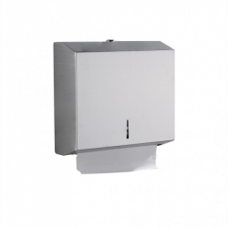 Держатель полотенец бумажных в пачке V-складка глянец, нерж. сталь. ZG-622C