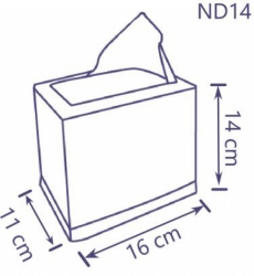 Держатель салфеток L складка. ND14