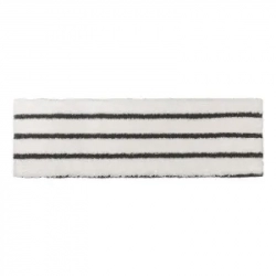 U.14 - Моп плоский с карманами, для швабры полосатый, для мытья не ровных поверхностей, 40 см.